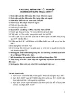 Đề cương Môn Đầu tư nước ngoài