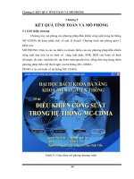 Dieu khien cong suat trong he thong MC-CDMA_ chương 5