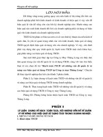 Hạch toán TSCĐ với những vấn đề quản lý và nâng cao hiệu quả sử dụng TSCĐ tại Công ty may Thăng Long.DOC