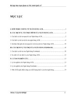 bài tập thảo luận quản trị tài chính quốc tế