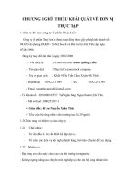 Kế toán tiêu thụ và xác định kết quả kinh doanh năm 2010 của trường cao đẳng thương mại đà nẵng.doc