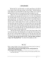 Tổ chức kế toán tập hợp chi phí sản xuất và tính giá thành sản phẩm ở Công ty Sơn Tổng hợp Hà Nội.DOC