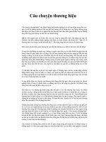 Câu chuyện thương hiệu 