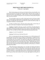 Nhận dạng khách hàng