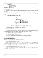 Giáo trình: Thủy lực - Chương 11