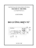Giáo trình đo lường điện tử ( Dư Quang Bình - full )