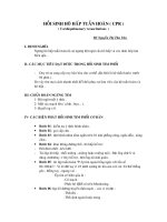 Hồi sinh hô hấp tuần hoàn