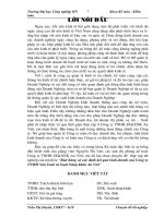 Bán hàng và xác định kết quả kinh doanh cuả Công ty TNHH Sản Xuất và Xuất Nhập khẩu An Việt.doc