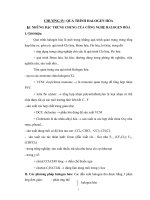 QUÁ TRÌNH HALOGEN HÓA