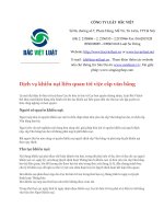 Dịch vụ khiếu nại liên quan tới việc cấp văn bằng