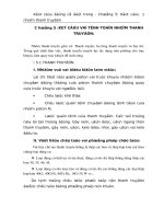 Kết cấu động cơ đốt trong - Chương 5