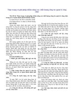 Thực trạng và giải pháp nhằm nâng cao chất lượng công tác quản lý công chức.doc