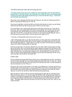 Vào WTO, thêm cạnh tranh trên thị trường việc làm.doc