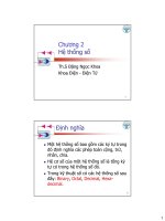 Giáo Trình Kỹ thuật số - Chương 2