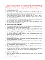 Nội quy sử dụng thiết bị công nghiệp trong nhà máy chế tạo - P6