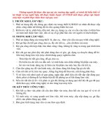 Nội quy sử dụng thiết bị công nghiệp trong nhà máy chế tạo - P3