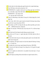 Đề 1-Tuyển tập Đề thi cuối kỳ môn Vận tải giao nhận FTU