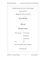 Xây dựng mô hình máy tính cá nhân