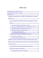 hoàn thiện kế toán tiêu thụ thành phẩm ở công ty Sao Vàng.DOC