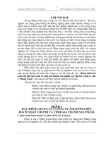 Hoàn thiện kế toán chi phí sản xuất và tính giá thành sản phẩm xây lắp tại Công ty cầu I Thăng Long.DOC
