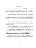 Phương hướng và giải pháp phát triển xuất khẩu hàng nông sản của VN trong hội nhập WTO.DOC