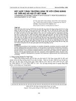 Kết hợp tăng trưởng kinh tế với công bằng và tiến bộ xã hội ở việt nam.pdf