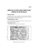 Sửa chữa điện tử - Bài 5