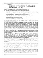 Thiết kế Âu tàu - Chương 5