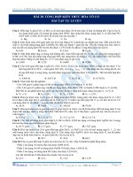 Bài 30: Tổng hợp kiến thức hóa vô cơ