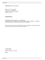 Máy khoan hầm Boomer H282 (Phần 4) - P5