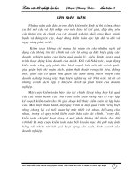 Quy trình kiểm toán chi phí hoạt động trong kiểm toán báo cáo tài chính do Công ty Kiểm toán Việt Nam (VACO) thực hiện.DOC