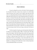Áp dụng các công cụ toán tài chính vào quản lý rủi ro và ứng dụng cho thị trường chứng khoán Việt Nam