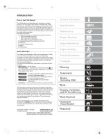 Tài liệu xe HONDA ACCORD - P1