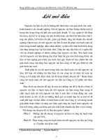 công tác hạch toán chi tiết nguyên vật liệu tại Công ty Cổ phần chè Kim Anh.DOC