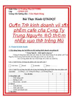 Kinh doanh quốc tế cafe sang thị trường mỹ.doc