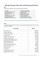 Nguyên lý kế toán Chương 1