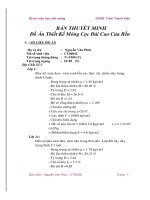 Đồ án nền móng 12