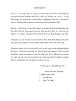 Giải pháp nâng cao công tác hoạch định chiến lược thâm nhập thị trường của công ty TNHH KIM KHÍ TUẤN ĐẠT trên địa bàn Hà Nội.doc