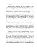 Thiết kế Ti-plasmid tái tổ hợp pBI121 mang gen mã hóa kháng nguyên glycoprotein của virus dại phục vụ chuyển gen