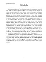 Hoàn thiện công tác hạch toán chi phí sản xuất và tính giá thành tại Công ty Du lịch và xúc tiến thương mại.DOC