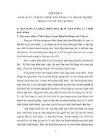 Giải pháp nhằm đẩy mạnh hoạt động bán hàng ở Công ty TNHH và thương mại Phú Bình.doc