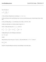 Bộ đề luyện thi ĐH-CĐ môn Toán P1 - Đề 6