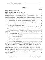 Hoàn thiện công tác hạch toán chi phí sản xuất và tính giá thành sản phẩm xây lắp tại Công ty Cổ phần xây dựng số 5 Hà Nội.doc