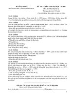 Bộ đề thi liên thông đại học cao đẳng ngành nhiệt lạnh - P18