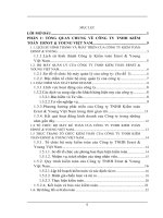 Hoàn thiện quy trình đánh giá rủi ro kiểm toán trong Kiểm toán Báo cáo tài chính do Công ty TNHH Ernst & Young Việt Nam thực hiện.DOC