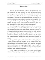 Kế toán chi phí sản xuất và tính giá thành sản phẩm tại Công ty Cổ phần xi măng Vinaconex Lương Sơn – Hoà Bình.doc