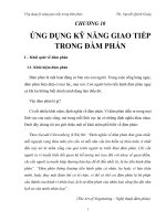 Ứng dụng giao tiếp trong đàm phán.doc