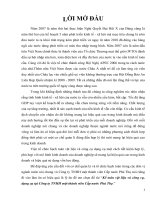 Kế toán vật liệu và công cụ, dụng cụ tại Công ty TNHH một thành viên Cấp nước Phú Thọ.docx