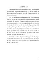 Tăng trưởng kinh tế và phát triển bền vững nền kinh tế của Việt Nam.doc