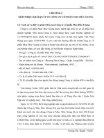 Kế toán bán hàng và xác định kết quả bán hàng tại Công ty cổ phần May Đức Giang.docx